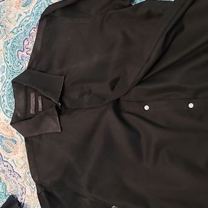Black dress shirt